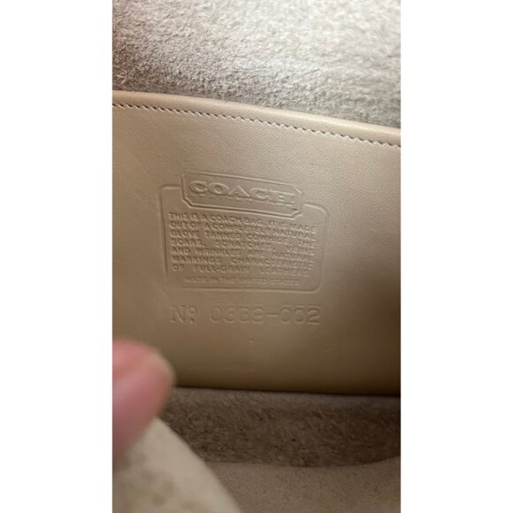 VINTAGE COACH TURNLOCK FLAP CROSSBODY BAG - Picture 9 of 9
